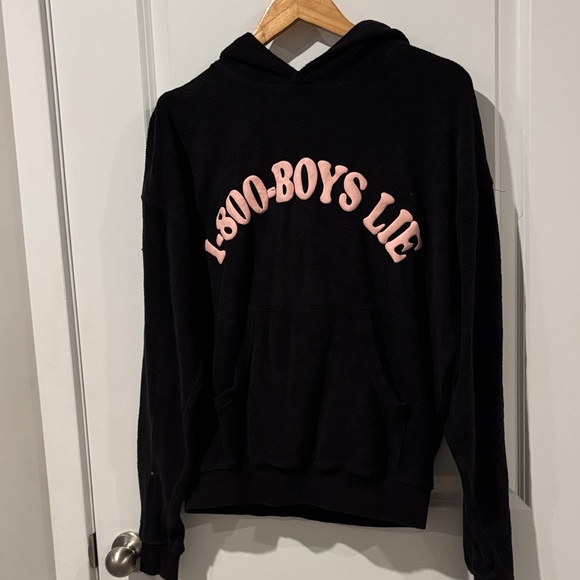 1-800 Logo High Pile Fleece Hoodie - Picture 4 of 13